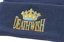 Deathwish Crown Beanie - navy - detail
