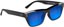 Glassy Santos Polarized Sunglasses - black/blue polarized lens