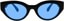 Glassy Moore Sunglasses - black/ice lens - front