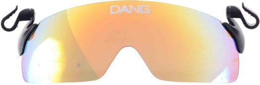 Dang Shades Clip N Flip Sunglasses - black/fire mirror lens - view large