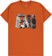Evisen Evi Henge T-Shirt - terracotta - front