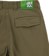 Polar Skate Co. '93! Cargo Pants - khaki green - reverse detail