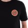 Santa Cruz Women's Retro Dot Ringer T-Shirt - black - front detail
