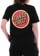 Santa Cruz Women's Retro Dot Ringer T-Shirt - black - reverse