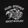Ginew Warm Springs Skate Park T-Shirt - black - front detail