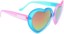 Happy Hour Heart Ons Sunglasses - split personality - side