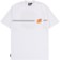 Santa Cruz Check Ringed Flamed Dot Pocket T-Shirt - white - front