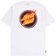 Santa Cruz Check Ringed Flamed Dot Pocket T-Shirt - white - reverse