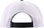 Santa Cruz Check Ringed Flamed Dot Snapback Hat - white/black - reverse