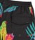 Roark Shorey 16" Macaw Boardshorts - black - reverse detail