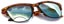 Dang Shades Eastham Polarized Sunglasses - matte tortoise/gold mirror polarized lens - front