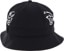 Alltimers Hell Demon Embroidered Bucket Hat - black - reverse
