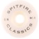 Spitfire Classic Skateboard Wheels - white/silver (99d) - reverse
