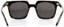 Ashbury Ace Sunglasses - half & half tortoise/cr39 grey lens - reverse