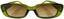 Happy Hour Oxford Sunglasses - provost moss green - front
