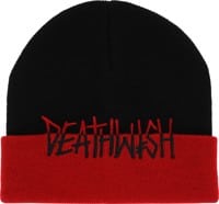 Deathwish Deathspray Split Beanie - black