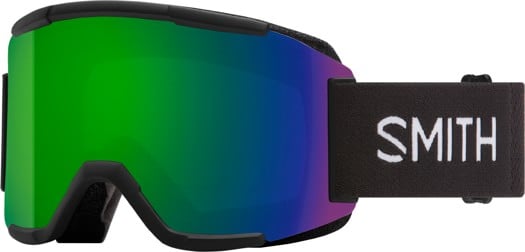 Smith Squad ChromaPop Goggles + Bonus Lens - black/chromapop sun green mirror + yellow lens - view large