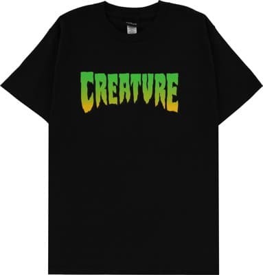 Creature Logo T-Shirt - black - view large