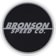 Bronson Speed Co. Spot Logo Flash 3" Sticker - black