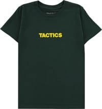 Tactics Kids Logo T-Shirt - forest