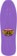 Powell Peralta Nicky Guerrero Mask 10.0 Skateboard Deck - purple - top