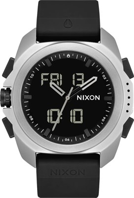 Nixon Ripley Watch - silver/black - view large