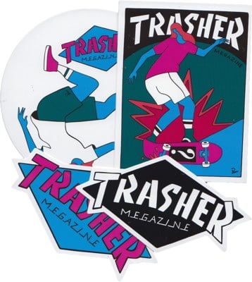 Thrasher Trasher Sticker Pack - view large