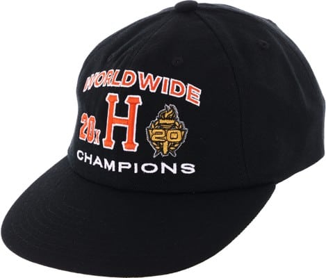 HUF 20th Anniversary Snapback Hat - black - view large