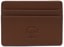 Herschel Supply Charlie RFID Vegan Leather Wallet - saddle brown