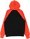 Volcom Hydro Riding Hoodie (Closeout) - orange shock - reverse