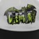 Creature Feedback Snapback Hat - off white/black - front detail