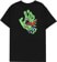Santa Cruz Meek OG Slasher Hand T-Shirt - pigment black - reverse