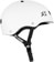 S-One Lifer Dual Certified Multi-Impact Skate Helmet - white gloss - side