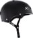 S-One Lifer Dual Certified Multi-Impact Skate Helmet - black gloss - side
