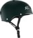 S-One Lifer Dual Certified Multi-Impact Skate Helmet - dark green matte - side