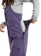 Burton Women's Reserve Stretch 2L Bib Pants - violet halo - zipper detail