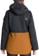 L1 Women's Prowler Insulated Jacket - black/amber - reverse