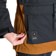 L1 Women's Prowler Insulated Jacket - black/amber - detail