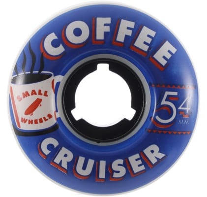 Sml. Coffee Cruiser Skateboard Wheels - blue heat (78a) - view large