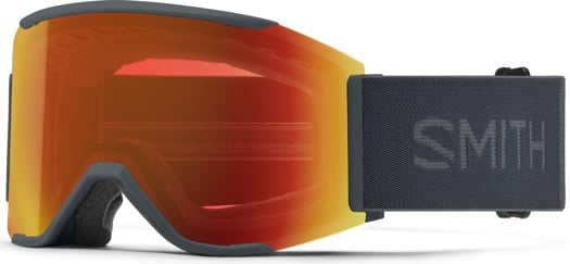 Smith Squad Mag ChromaPop Goggles + Bonus Lens - slate/everyday red mirror + storm yellow flash lens - view large