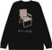 Brother Merle Lawn Chair L/S T-Shirt - black - reverse
