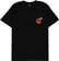 Obey Higher Than The Sun Organic Superior T-Shirt - black - front