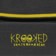 Krooked Krooked Eyes Beanie - charcoal/yellow/black - detail
