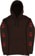 Spitfire Old E Combo Sleeve Hoodie - brown/black/red - alternate