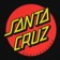 Santa Cruz Classic Dot Zip Hoodie - black - reverse detail