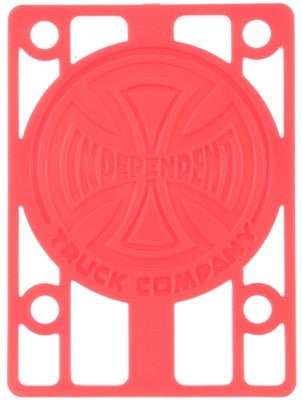 Independent Genuine Parts Skateboard Riser Pads - red v1 - view large