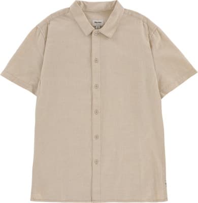 Rhythm Classic Linen S/S Shirt - sand - view large