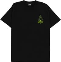 Creature Logo Flame T-Shirt - black