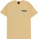Independent GFL Truck Co. T-Shirt - summer squash yellow - front detail