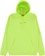 Unity Banners Hoodie - safety green - front